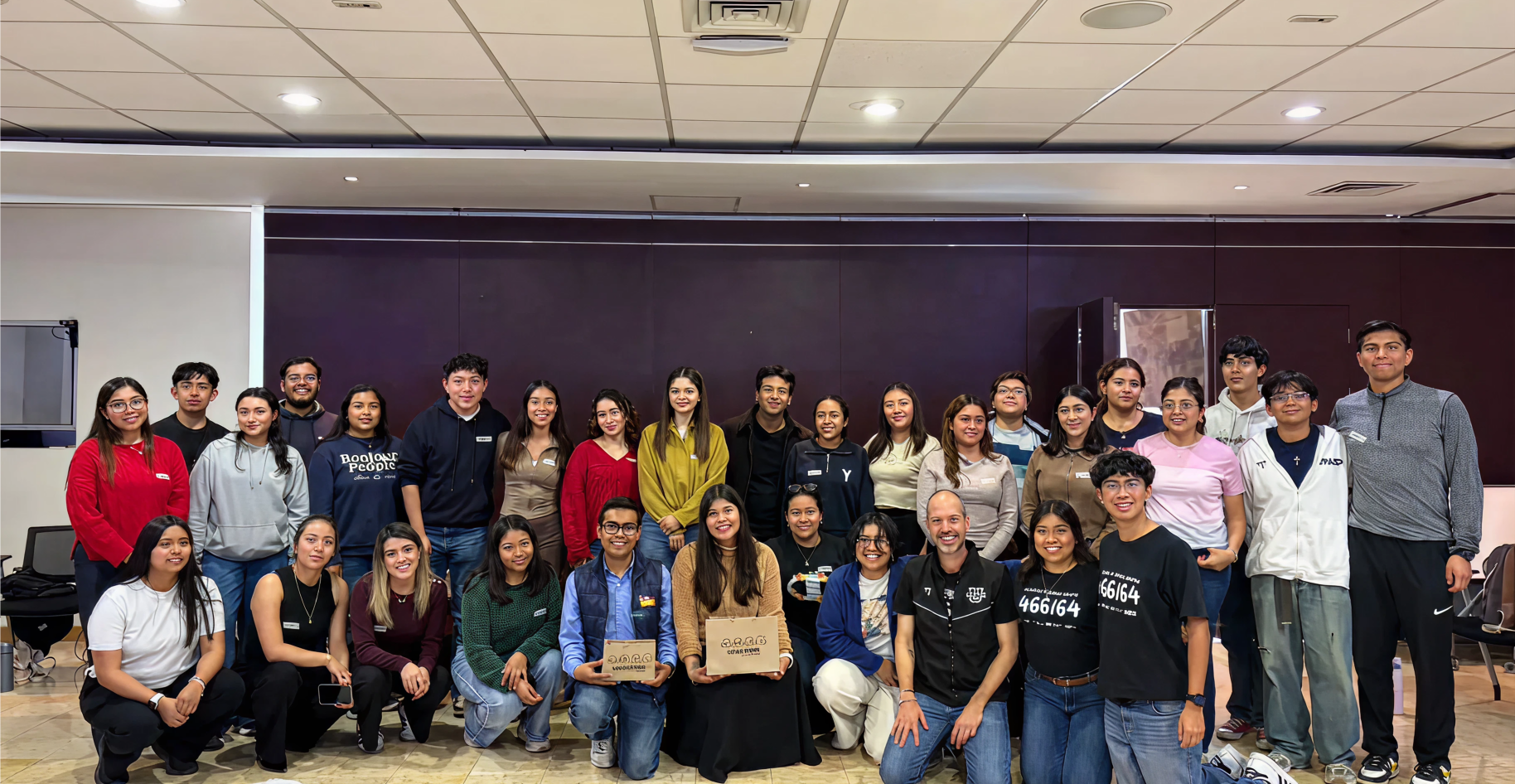 Formação a estudantes da UPAEP em Puebla, México