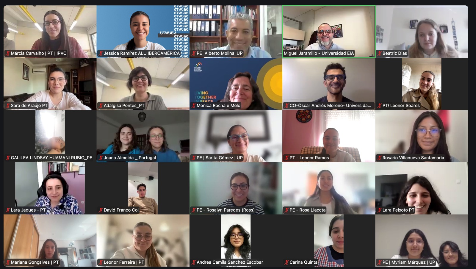 COIL Ubuntu une estudantes de três países em experiência de aprendizagem colaborativa